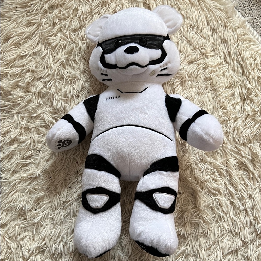 Build a Bear Plush Stormtrooper Bear Toy